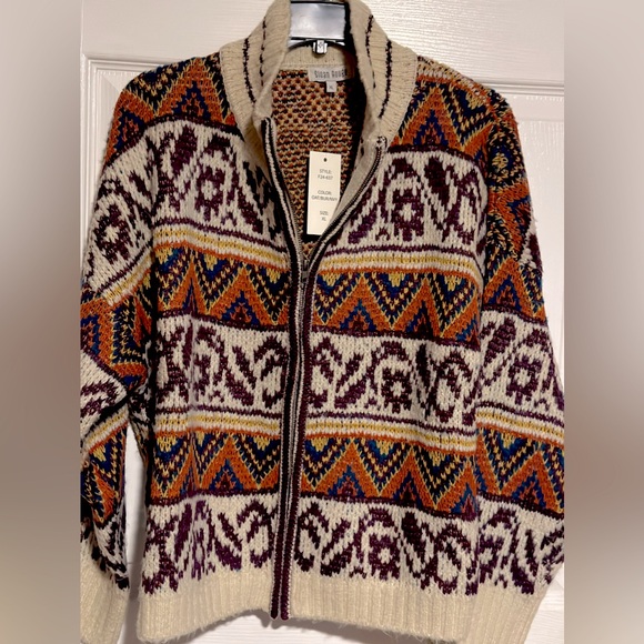 Sloan Rouge Women’s Boheme Cardigan Sweater Size XL - Picture 6 of 10